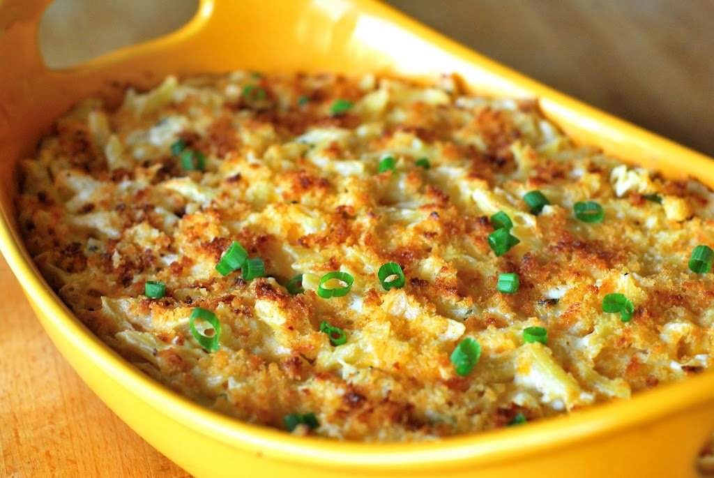 Not Your Average Mac and Cheese from A Duck's Oven. Deliciously rich mac & cheese made even better (and a little lighter!) with 2 secret ingredients.