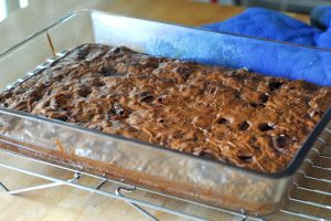 Leftover Easter Candy Brownies from A Duck's Oven. Bake all that candy into brownies then pass out to lucky coworkers and friends! Works just as well for Halloween!