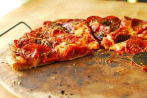 Pizza from A Duck's Oven. The ultimate recipe for perfect pizza crust and sauce.