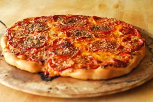 Pizza from A Duck's Oven. The ultimate recipe for perfect pizza crust and sauce.