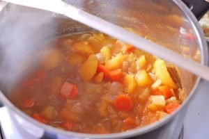 Butternut Squash and Apple Soup from A Duck's Oven. Filling, wholesome, and oh so comforting!