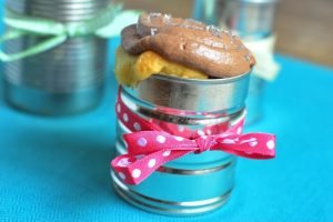 Cake in a Can from A Duck's Oven. This variation is way more fun (and adorable) than a standard cake or even cupcakes!