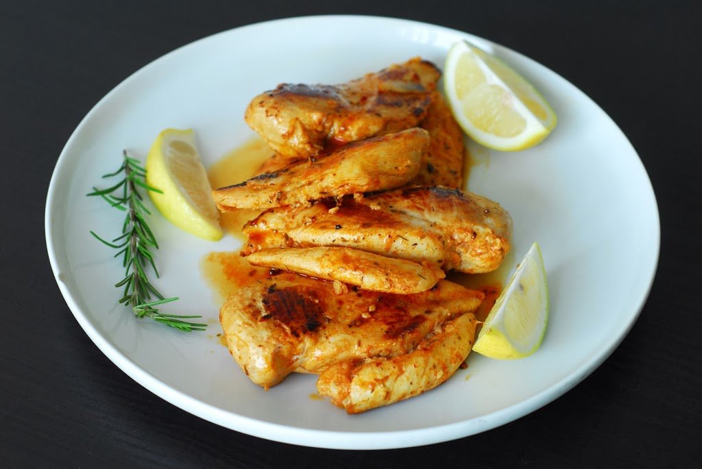 Peri Peri Chicken from A Duck's Oven. Peri peri chicken is a South African favorite. Chicken breasts soaked in a spicy, citrusy marinade and then grilled or broiled!