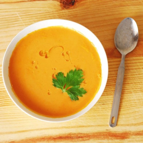Spicy Sweet Potato Soup - A Duck's Oven
