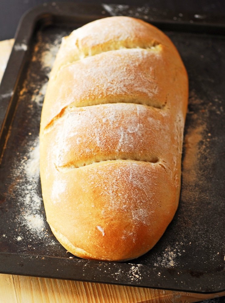 quick homemade crusty bread