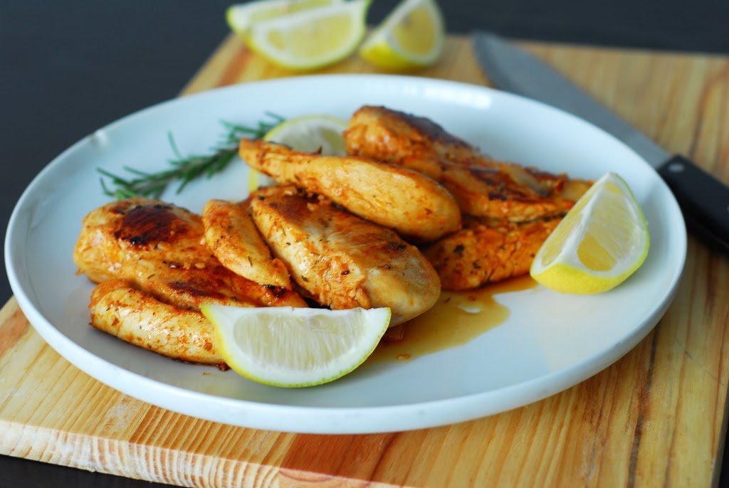 Peri Peri Chicken from A Duck's Oven. Peri peri chicken is a South African favorite. Chicken breasts soaked in a spicy, citrusy marinade and then grilled or broiled!