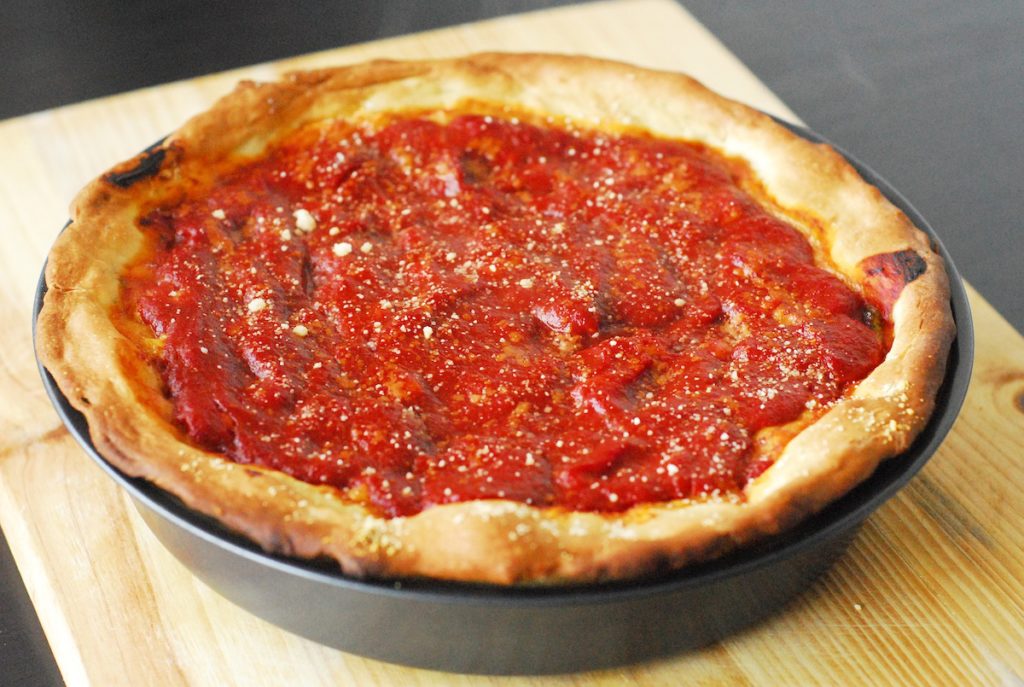 Chicago Style Deep Dish Pizza — Buns In My Oven