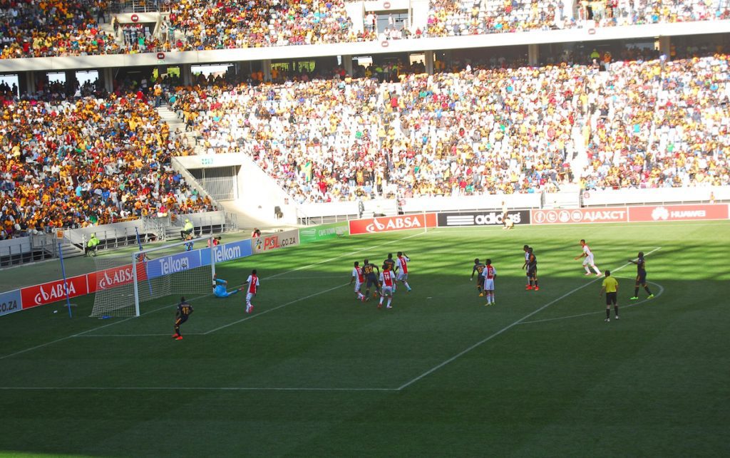 A Duck's Oven: Soccer at Cape Town Stadium. A recap of the Ajax vs. Kaiser Chiefs match in Cape Town, South Africa!