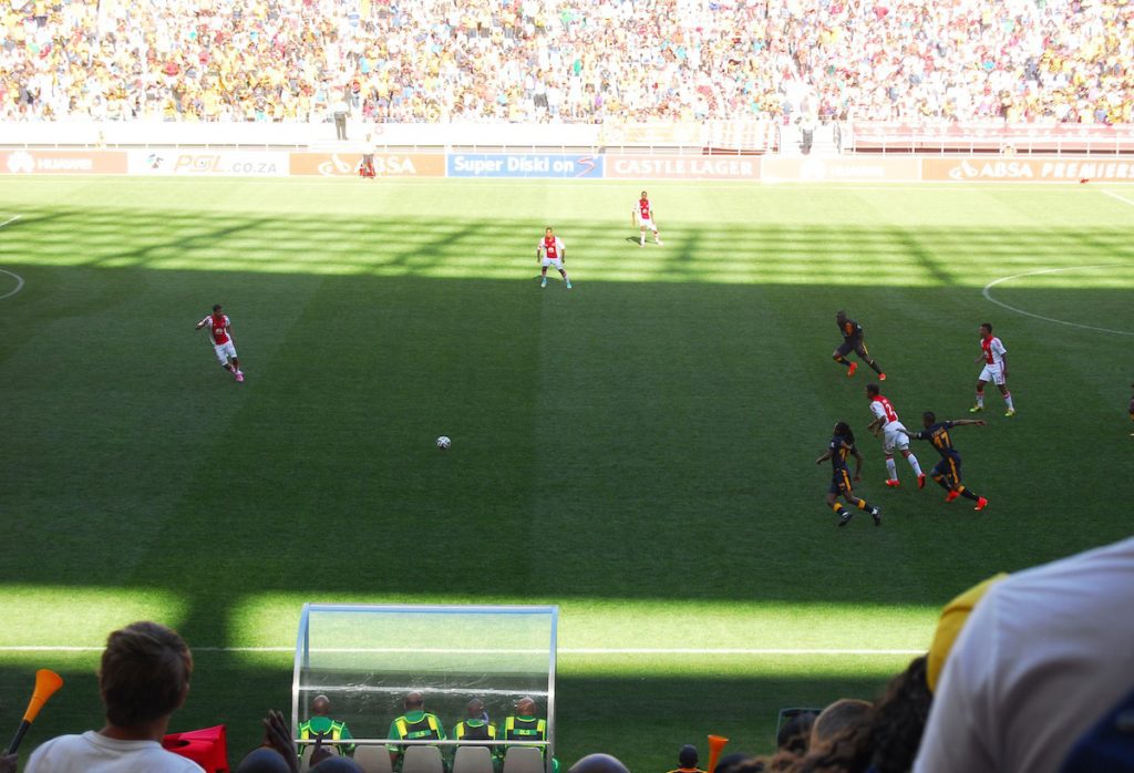 A Duck's Oven: Soccer at Cape Town Stadium. A recap of the Ajax vs. Kaiser Chiefs match in Cape Town, South Africa!