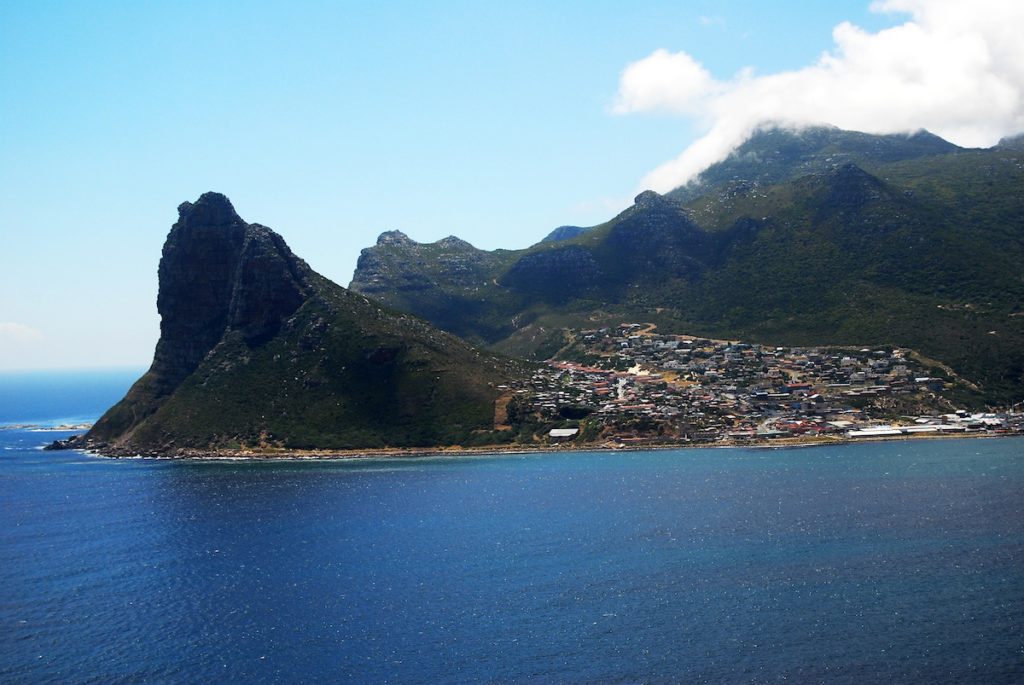 Chapman's Peak Drive on A Duck's Oven. The gorgeous stretch of road on the coast between Hout Bay and Noordhoek just outside Cape Town, South Africa.