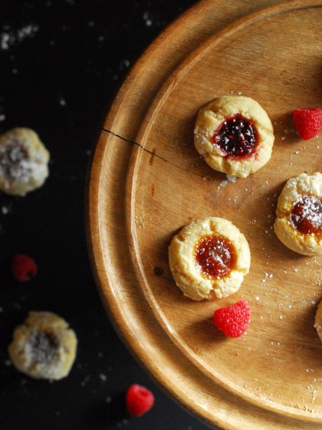 Mix and Match Thumbprint Cookies Story