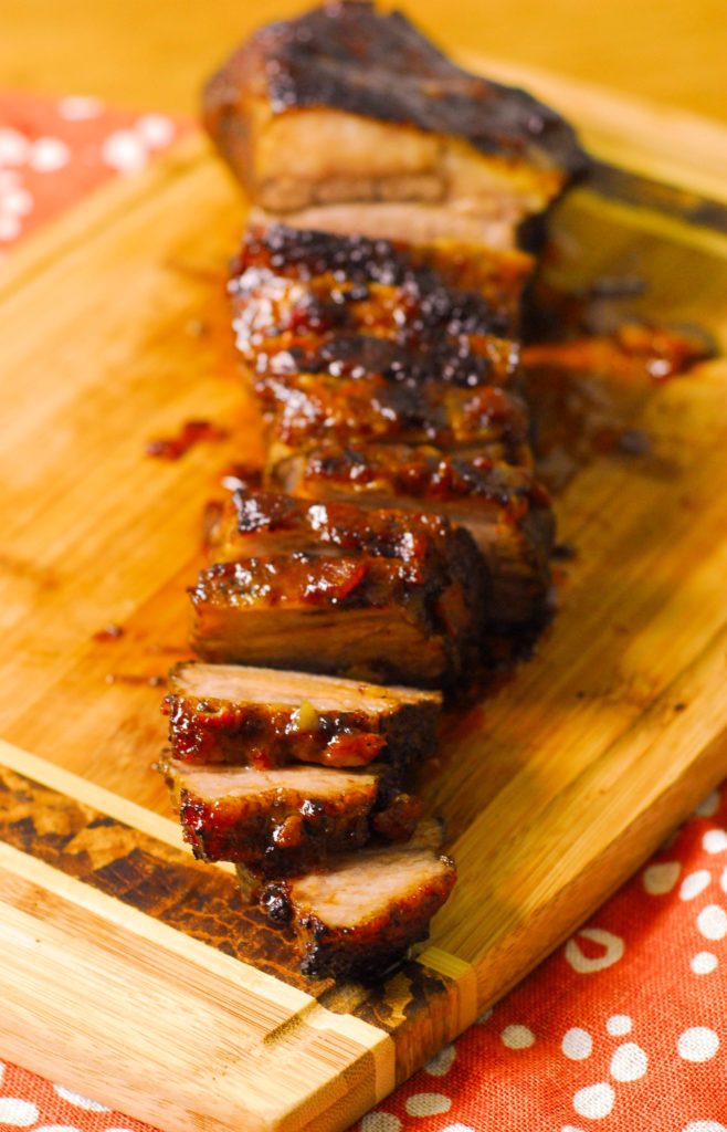 Bacon Wrapped Oven Brisket from A Duck's Oven. Delicious, barbecue brisket cooked right in your oven with plenty of bacon!