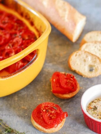 Roasted Scalloped Tomatoes from A Duck's Oven
