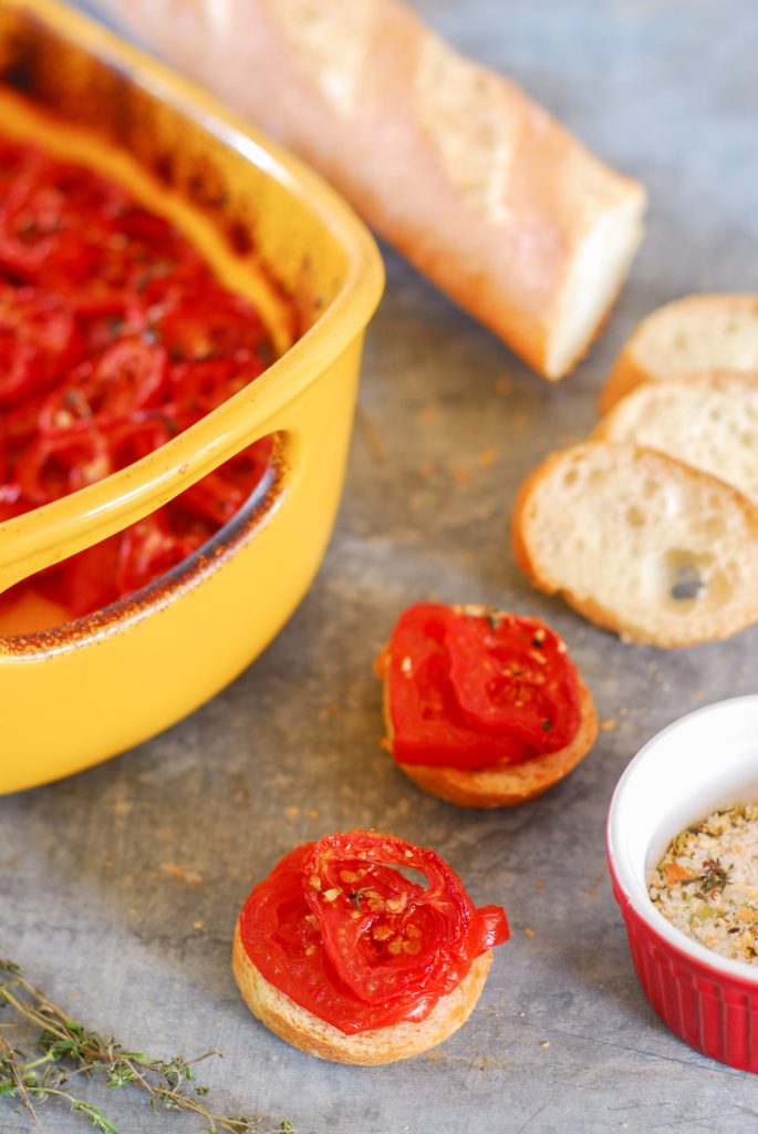 Roasted Scalloped Tomatoes from A Duck's Oven