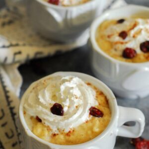 Pumpkin Tapioca Pudding from A Duck's Oven