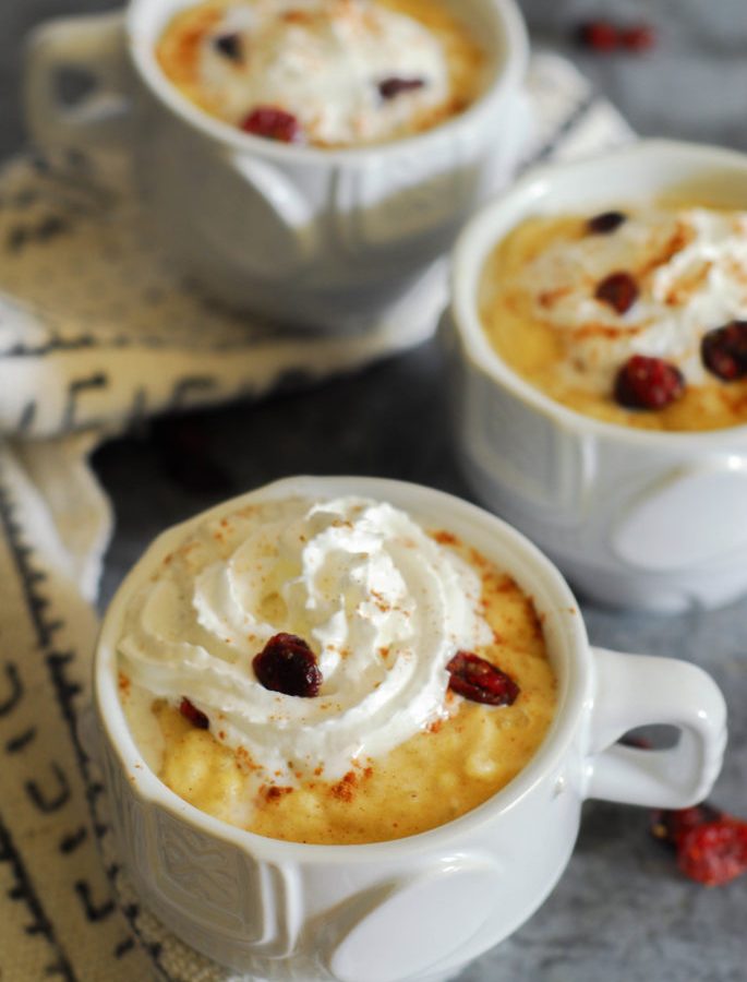 Pumpkin Tapioca Pudding from A Duck's Oven
