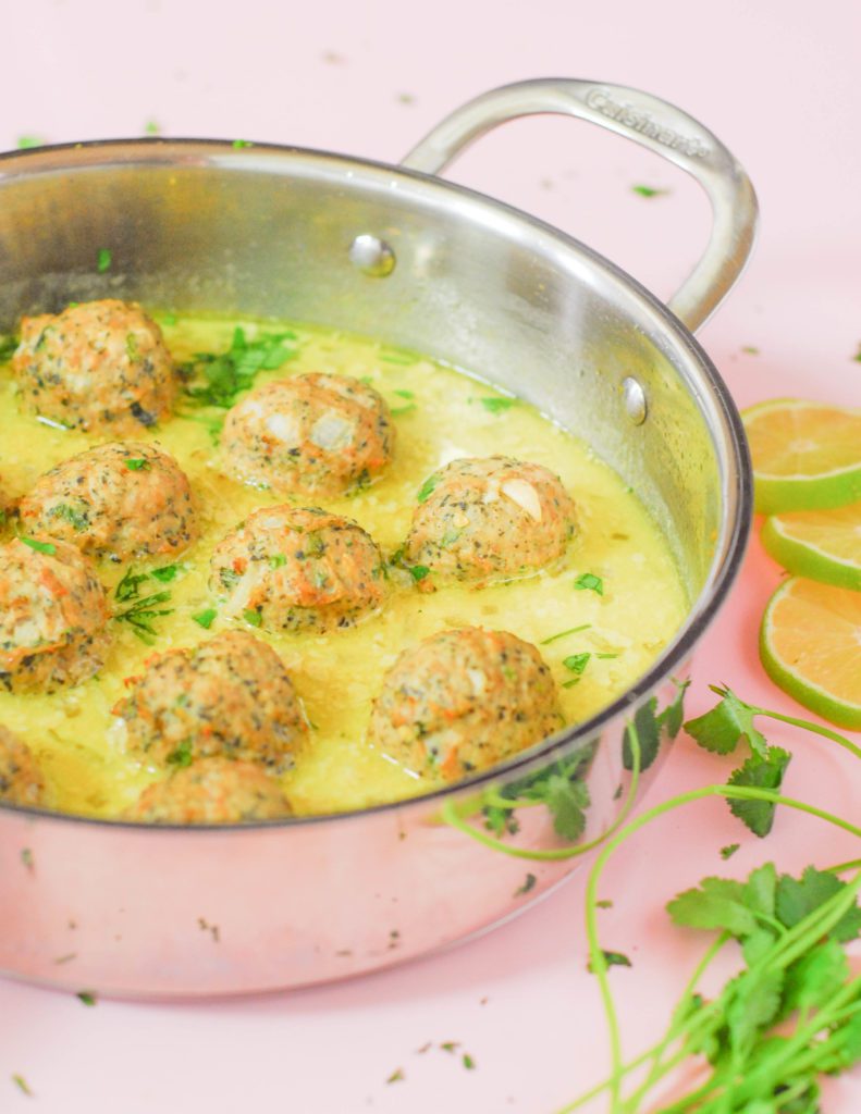 Thai Turkey Meatballs from A Duck's Oven