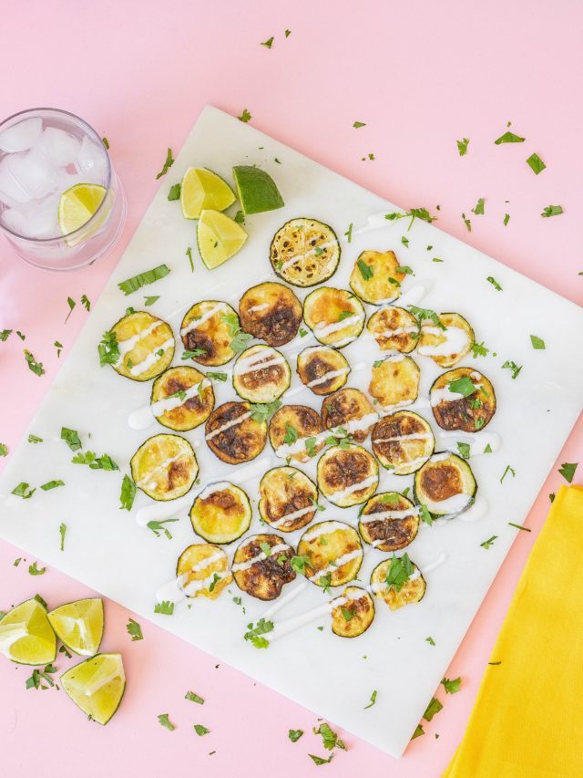 Zucchini Chips with Zesty Coconut Cream Story