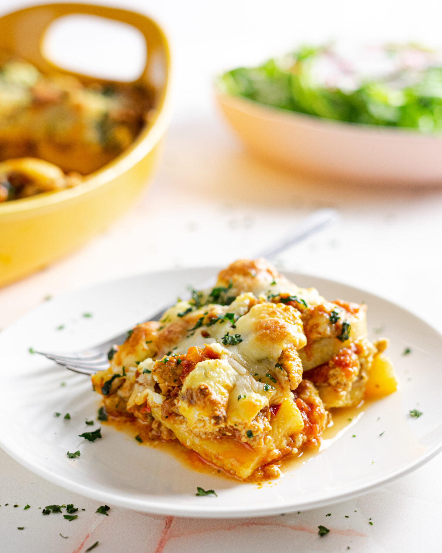 Simple Polenta Lasagna Recipe A Duck's Oven