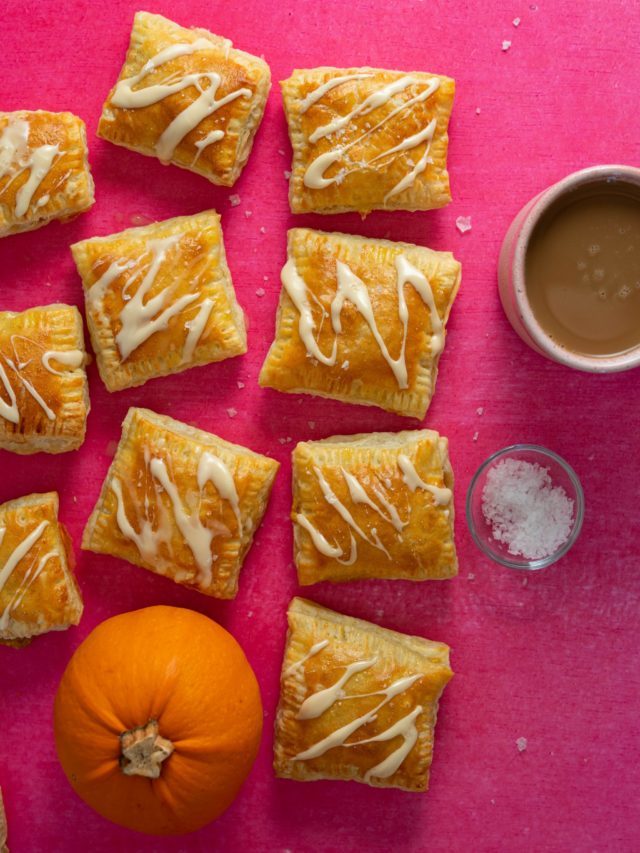 Pumpkin Pop Tarts with Maple Icing Story