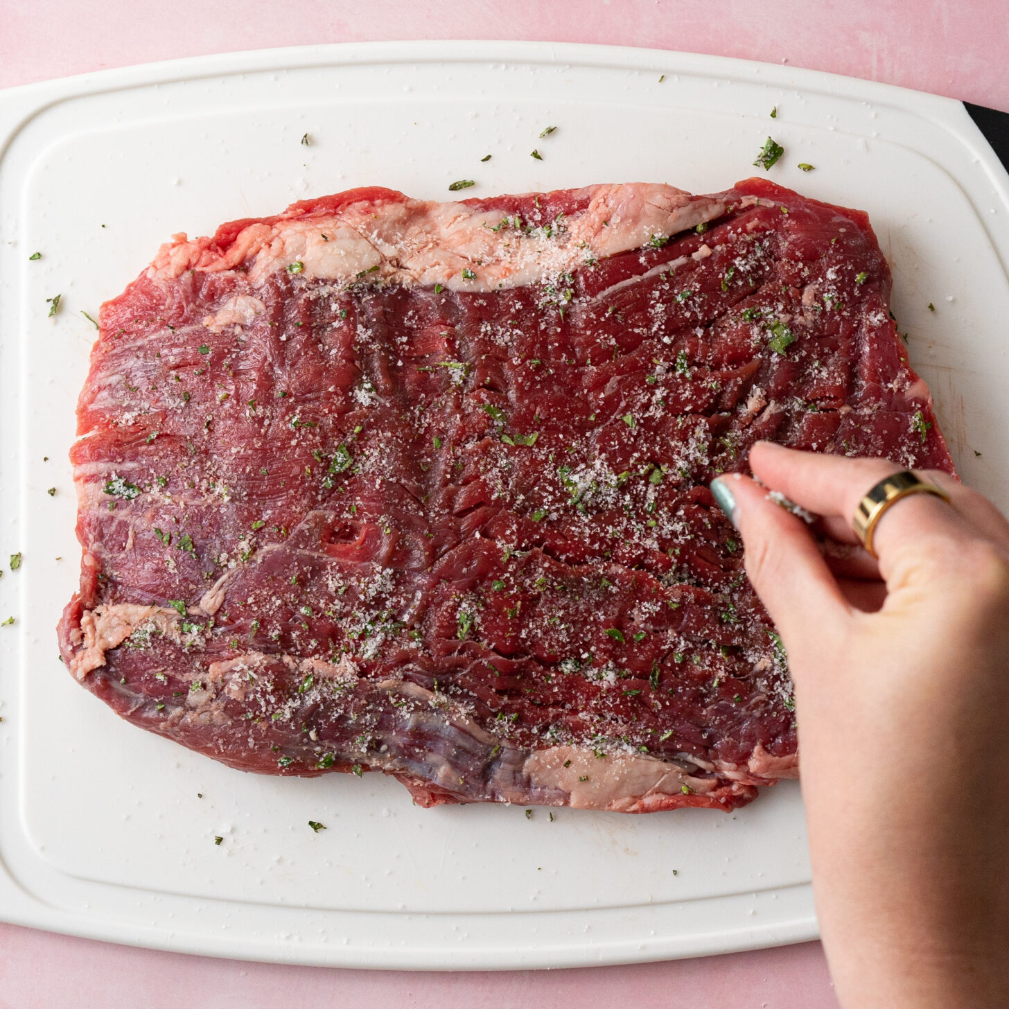 MediumRare Sous Vide Flank Steak A Duck's Oven
