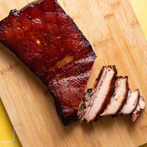 Sweet and Sticky Sous Vide Pork Belly - A Duck's Oven